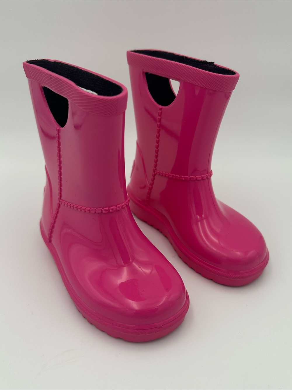UGG Toddler Pink Rahjee Rain Boots Size US 6